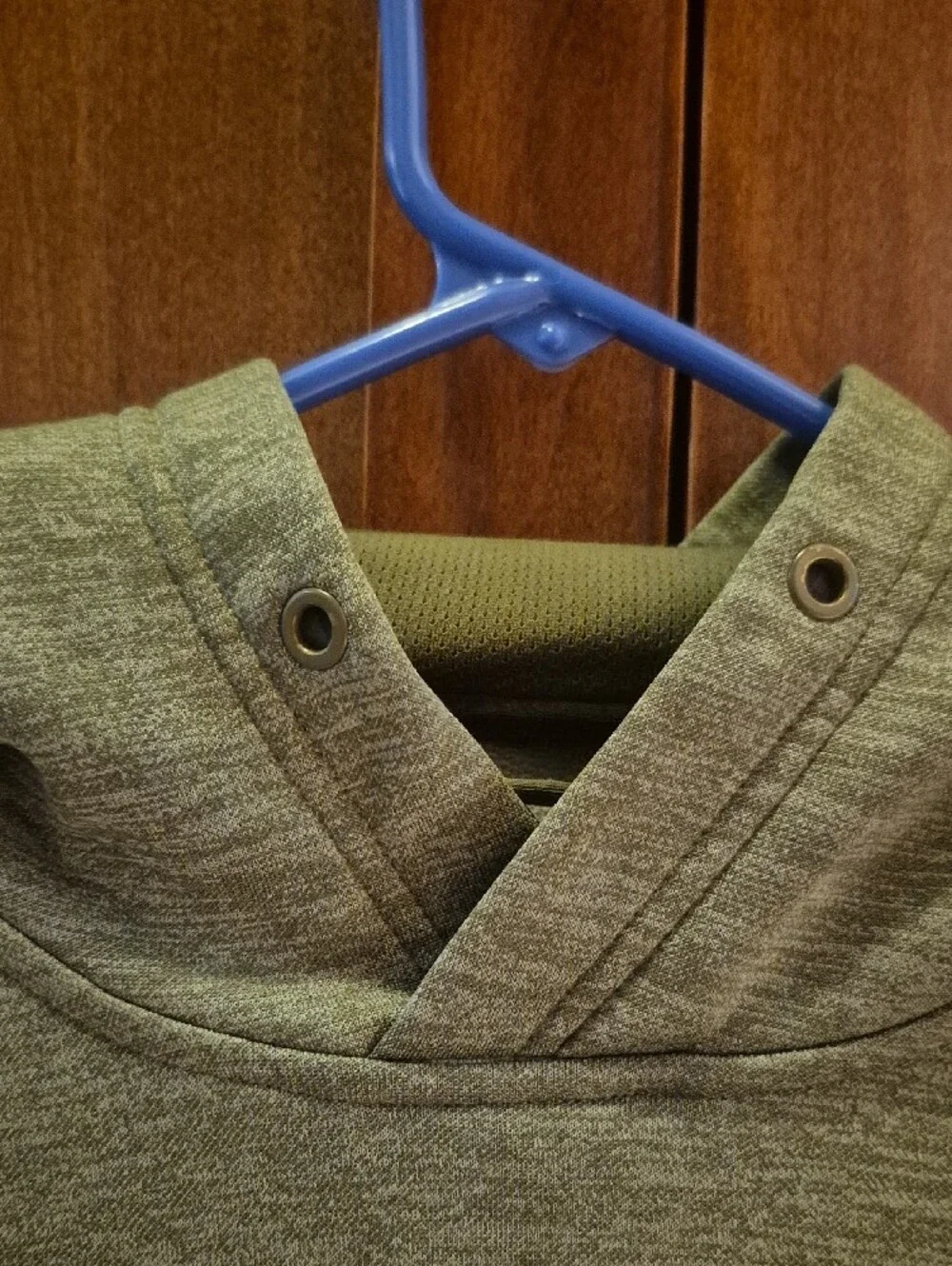 adidas Olive Green Hooded Sweatshirt